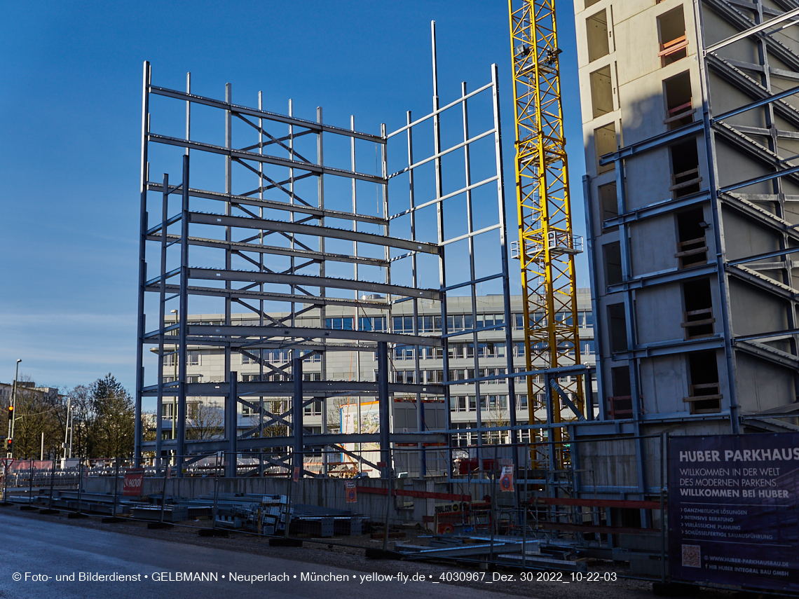 30.12.2022 - Baustelle R.EVO in Neuperlach-Süd